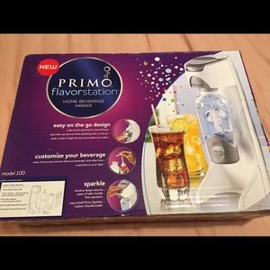 Primo flavor station tabletop soda maker